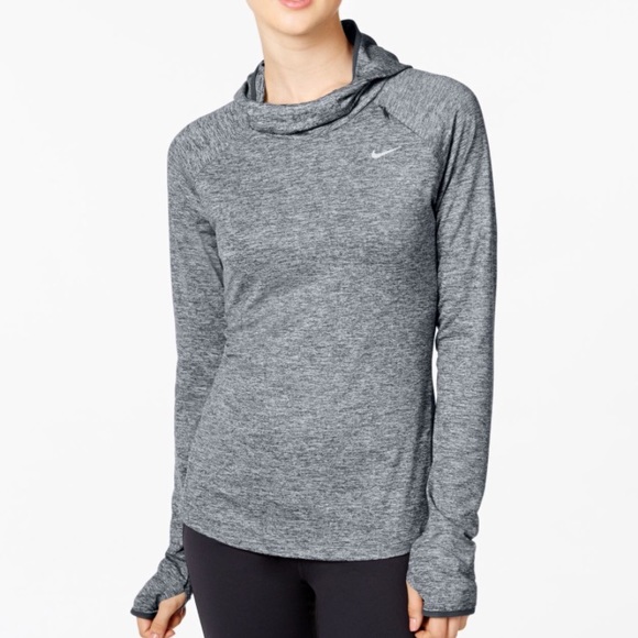 nike dri fit element hoodie